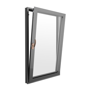 Fenêtres de sécurité pour villa en aluminium à verre feuilleté anti-effraction, avec coins renforcés et système oscillo-battant - Product Image 3