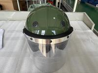 Casque de sécurité tactique léger avec logo personnalisé, protection de la tête en ABS, anti-feu, PC, RiotHelmet avec système de suspension réglable