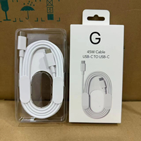 Câble USB C vers Type C PD pour Google 9 8 7 6 Pro 7A 6A 5A 4 3, câble de charge rapide 100/180 cm