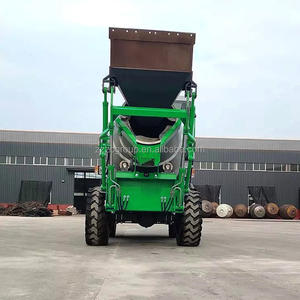 Pabrik Cina 4x4 beton Mixer truk Self-loading beton Mixer - Product Image 4