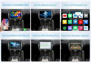 Radio Estéreo para Auto Chevrolet Camaro 2010-2015, Carplay Inalámbrico, Navegación GPS, Reproductor Multimedia, Pantalla Táctil de 8 Pulgadas, Unidad Principal - Product Image 5