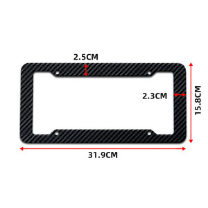 Chất Lượng Cao Tùy Chỉnh Thiết Kế Xe Giấy Phép Tấm Khung Số Tấm Khung Giấy Phép Tấm Chủ Bìa Bán Buôn Giấy Phép Khung - Product Image 6