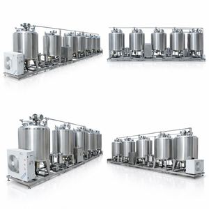 Pasteurizador Comercial Pequeño Ace para Yogur y Leche de Ternera, Máquina de Procesamiento de Lácteos POWERADD de Alta Productividad 380V 50Hz en Venta - Product Image 2