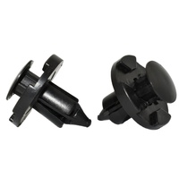 Clips de fixation de pare-chocs en plastique pour Nissan Infiniti 01553-09321 0155309321, trou de 8 mm