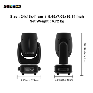 Shehds 180W Beam Moving Head Licht 180W LED Par Bühnenlicht Movinghead DMX512 für Luces Dj LED Bühnenlichter - Product Image 4