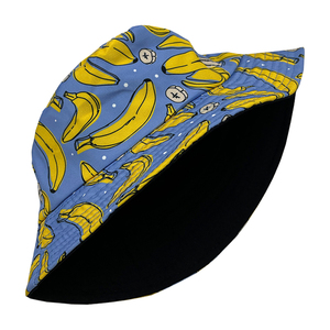 Chapeau Bob Unisexe en POLY avec Imprimé <span class=keywords><strong>Banane</strong></span> – Utilisation Quatre Saisons, Casquette Polyvalente pour Activités de Plein Air - Product Image 3