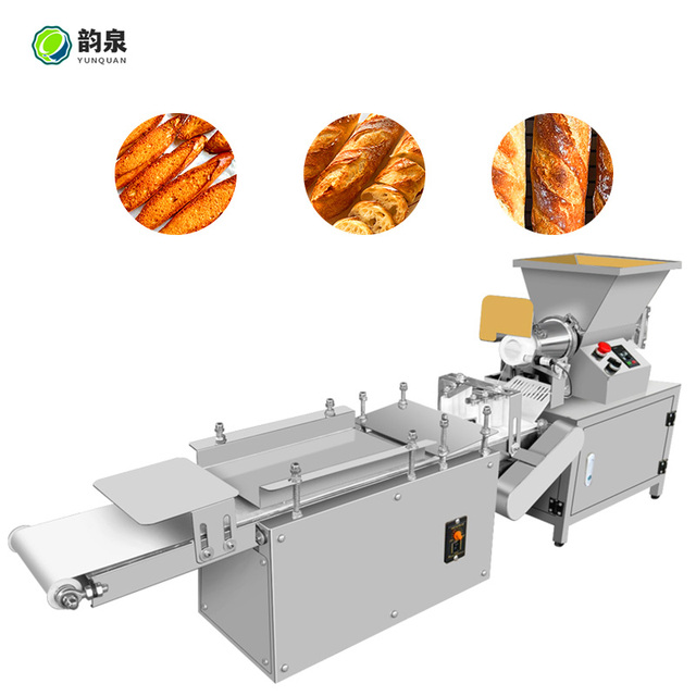 High Production French Baguette Molding Machine New Condition Toast Maker Conveyor Belt Dough Forming Baguette Bread Machine