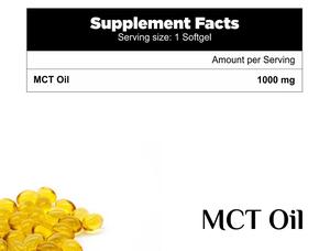 Fabricant en gros de quantité de meilleure qualité en gros supplément de santé diététique MCT Oil Softgels au prix d'usine - Product Image 4