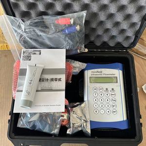 เครื่องวัดการไหลแบบดิจิตอลอัลตราโซนิกแบบมือถือ OEM BSTUF สำหรับน้ำ ของเหลว น้ำมัน นม แอลกอฮอล์ น้ำเสีย  4-20mA พร้อมการ์ดโลหะ - Product Image 4