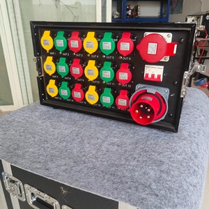 Custom OEM Digital Display Voltage Voltmeter 32A 63A RCD Grounding Power Distro <b>Unit</b> System Stage Distribution <b>Box</b> ZY *[Professi - Product Image 6