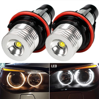 Nouvelle lumière LED Angel Eyes en aluminium pour 5/6/7/X3/X5 (E39/E53/E63-E66/E83) OE 6312694048,63126916097,63126929309 12V 1 an