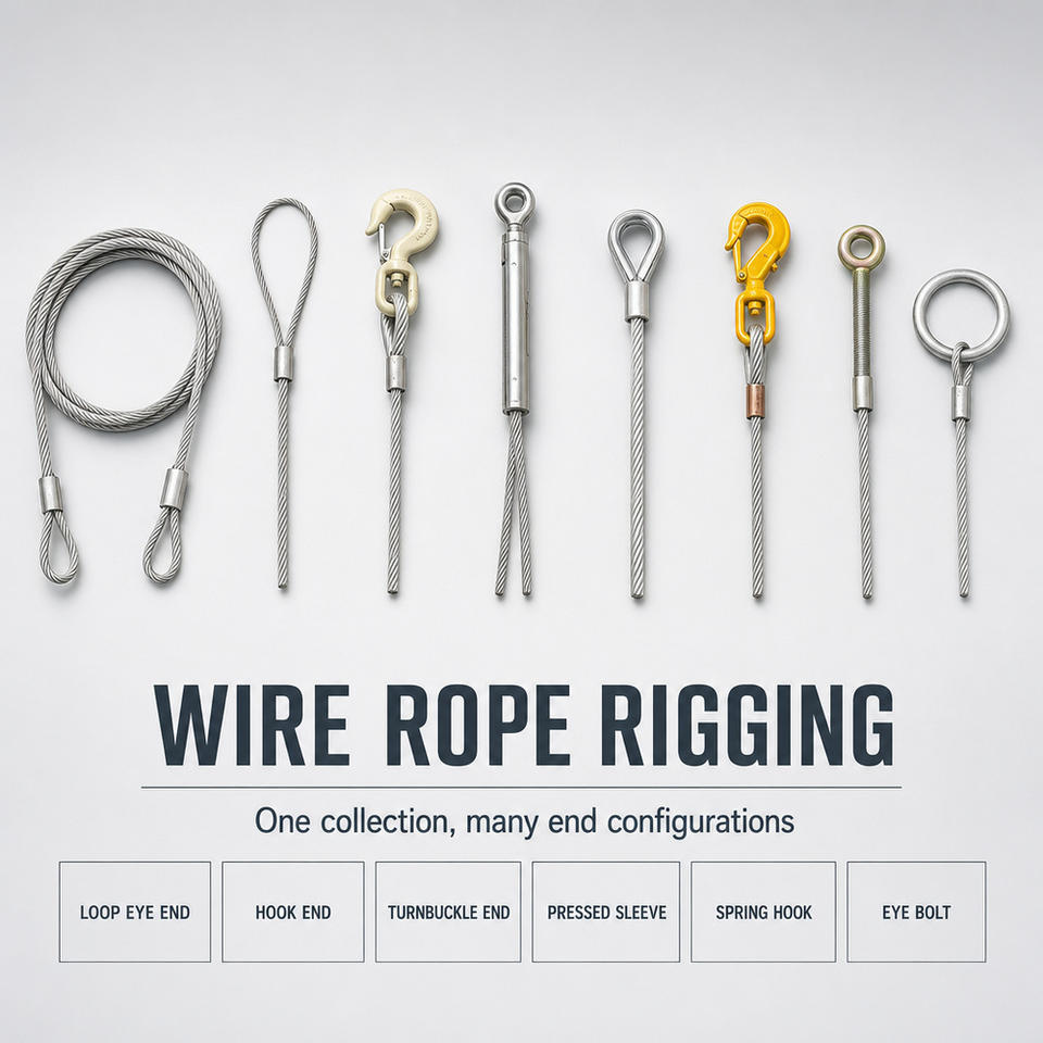 Precast Concrete Precast Concrete Lifting Anchor Swaged Wire Rope ...