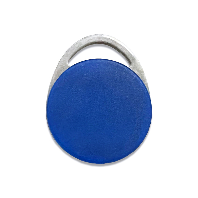 Metal Mini RFID Key Tag 13.56MHz NFC NTAG213 Waterproof Key Fob for Hotel Payment Attendance Access Control