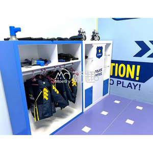Aire <span class=keywords><strong>de</strong></span> jeux intérieure Moetry Kids Pretend City Roleplaying House Poste <span class=keywords><strong>de</strong></span> <span class=keywords><strong>police</strong></span> avec prison pour voiture <span class=keywords><strong>de</strong></span> <span class=keywords><strong>police</strong></span> pour <span class=keywords><strong>la</strong></span> maternelle - Product Image 3