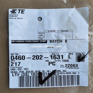 ई/डीयूटश मूल सोने की प्लेटेड पिन, पुरुष 0460-202-1631, महिला 0462-201-1631, तार गेज 16-20-20 वाट टर्मिनल संपर्क - Product Image 5