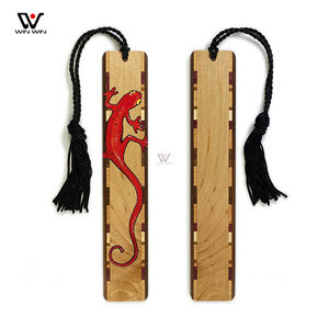 Marque-page exquis en bois imprimé <span class=keywords><strong>massif</strong></span>, marqueur de protection écologique, fait-main en <span class=keywords><strong>noyer</strong></span>, meilleure vente 2022 - Product Image 4