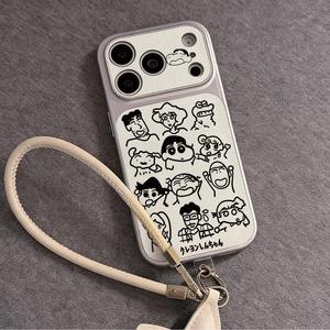 <span class=keywords><strong>Coque</strong></span> de téléphone en cuir avec motif dessin animé <span class=keywords><strong>Kawaii</strong></span> et cordon étoile pour <span class=keywords><strong>iPhone</strong></span> - Product Image 2
