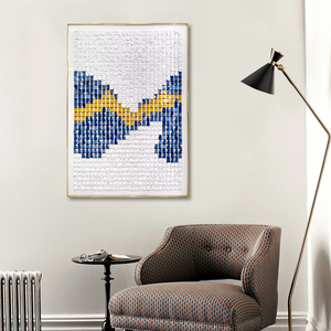 Personnalisé 3D Technique Mixte Art <span class=keywords><strong>Mural</strong></span> De Luxe Simple <span class=keywords><strong>Mural</strong></span> À La Main Relief Peinture DIY Home <span class=keywords><strong>Deco</strong></span> avec Huile sur Papier Support Base - Product Image 5