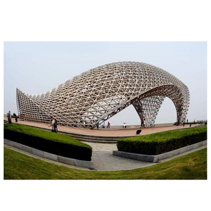 Techo de Centro de Convenciones con marco de armazón de acero de grado arquitectónico optimizado <span class=keywords><strong>BIM</strong></span> - Product Image 1