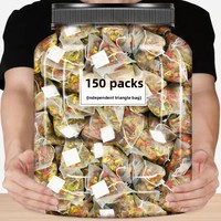 Tisane aux chrysanthèmes, graines de cassia, racine de bardane et chèvrefeuille pour hommes et femmes, pour la santé et les nuits longues, sachet triangulaire 150g