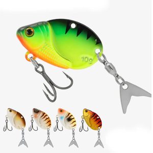 Nouvel ensemble de leurres <span class=keywords><strong>VIB</strong></span> en métal 5g 10g 15g, appâts artificiels durs pour la pêche à la carpe, au marlin, au bar et à la truite en eaux douces (lacs et rivières) - Product Image 6