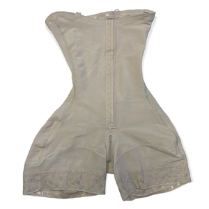 Bán buôn Shapewear bodysuits cho phụ nữ tháo gỡ quây đáy dây kéo đồng hồ cát faja nén cao mông nâng quần short - Product Image 2