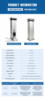 Base de Servo Industrial de Alta Precisión y Larga Duración con Estructura de Aleación Personalizada, Sincronización de Carga Lateral, Retroalimentación del Controlador, Estable, Impermeable y Resistente al Aceite