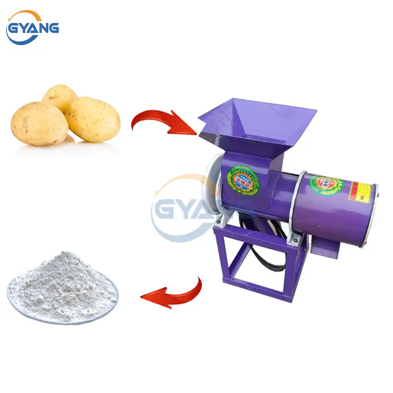 Modified Mini Cassava Starch Processing Machine Potato Starch Making Machine With Good Quality