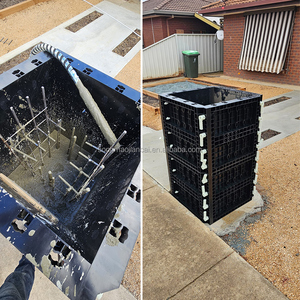 Cement Concrete square Roman Column Pillar Plastic Precast Molds for House Exterior Building Decoration Sale - Product Image 6