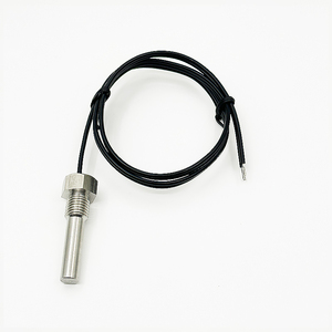 Industrial <strong>Temperature</strong> <strong>Sensor</strong> Equipped with a Threaded <strong>Temperature</strong> Probe, Capable of Measuring Water <strong>Temperature</strong>. - Product Image 5