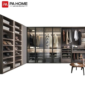 Fournisseur d'usine PA, dressing classique de luxe avec solutions de rangement personnalisables, armoires élégantes - Product Image 4