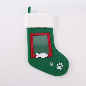 Bolsa de Dulces Navideña al por Mayor, Estilo 2025, Decoración Colgante para Chimenea, Medias Navideñas para Mascotas - Product Image 2