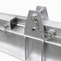 Plateforme de chargement rétractable personnalisée, système de manutention hydraulique pour le transport de conteneurs, fabricant OEM ODM