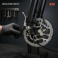 Kit de support d'étrier de frein avant KYZ en aluminium CNC pour Surron Ultra Bee LBX Talaria MX4 MX3 XXX, pièces de mise à niveau pour moto électrique tout-terrain 2026