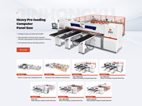 Sierra de Panel Automática CNC para Madera con Motor de Marca Reconocida para Producción de Muebles de Alta Precisión