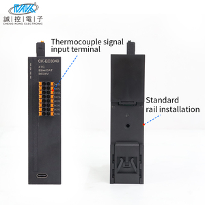 Módulo de Entrada de Termopar de 4 Canales Tipo <span class=keywords><strong>K</strong></span>/J/T/E/<span class=keywords><strong>R</strong></span>/N/S, Módulo IO EtherCAT para Controlador PLC - Product Image 4