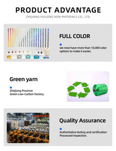 Переработанная цветная пряжа из полиэстера DTY <span class=keywords><strong>FDY</strong></span> 50D-600D, в наличии, партия пряжи - Product Image 6