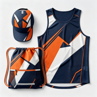 Gilets de marathon personnalisés en gros, maillots de course OEM/ODM, sublimation, polyester respirant, impression numérique, séchage rapide