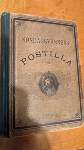 Libro Religioso Sueco Antiguo de 1901, Sndagsvnnen Postilla Iii <span class=keywords><strong>Sermo</strong></span> Holm, Nuevo y Original, Marca Spot Plc - Product Image 1