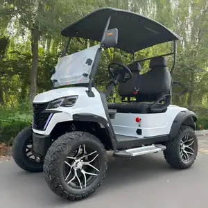 Chinese Goedkope Elektrische Golfkarretjes Te Koop 6-zits Lithium 72V & 48V Club Auto Buggy Park & Golfbaan 4 Auto 'S In Prijs Prijzen