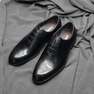 Zapatos de Vestir de Piel Auténtica para Hombre, Estilo Italiano, de Alta Calidad, con Punta en Pico, para Oficina, Negocios y Ocasiones Formales, Otoño - Product Image 5