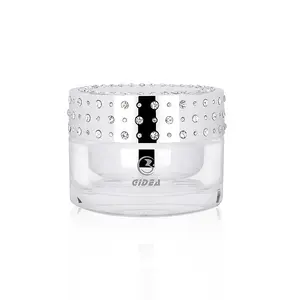 Luxe 100G Clear Plastic Cosmetische Verpakkingen Pot Voor Cosmetica