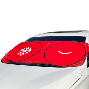 Pare-soleil de voiture 150 <span class=keywords><strong>x</strong></span> 70 cm, pare-soleil de fenêtre avant de voiture, protection UV, réflecteur, style automobile, pare-brise de haute qualité - Product Image 2