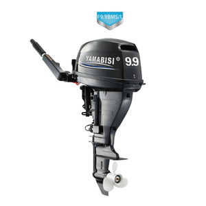 YAMABISI 4 จังหวะ 9.9HP มอเตอร์นอกเรือน้ําเย็นเช่นเครื่องยนต์เรือ Yamaha เครื่องยนต์เรือเจ็ทสําหรับเรือเร็ว