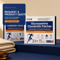 Patch chauffant traditionnel à la glucosamine et à la chondroïtine pour le soutien des articulations, thérapie chauffante pour le corps, pour les genoux, le dos et les épaules
