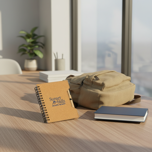 Agenda Personalizada, Cuaderno Espiral Reciclado con Notas Adhesivas y Bolígrafo, Regalo Corporativo Promocional al por Mayor, Diario Personalizado - Product Image 4