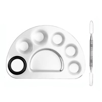 Palet Makeup Grosir, Foundation, Concealer, Ring Palette, Palet Profesional Stainless Steel dengan Stick Pencampur