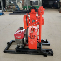 Plateforme de forage dynamique pour l'exploration géologique, plateforme de forage à moteur diesel, plateforme de forage à gros diamètre pour l'échantillonnage de carottage, plateforme de forage hydraulique pour sol SPT, 50 m, 75-108 mm, OEM
