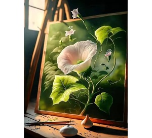 Kit de peinture sur toile acrylique 5D personnalisé OEM XIXI, peinture à la main, nature morte, décoration intérieure - Product Image 1
