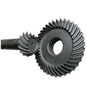 Small Metal Straight Bevel Gear And Pinion Shaft In Rear Drive Axle